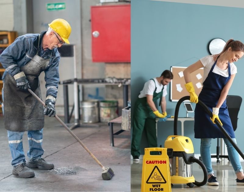 Industrial Cleaning vs. Office Cleaning Industrial Cleaning vs. Office Cleaning