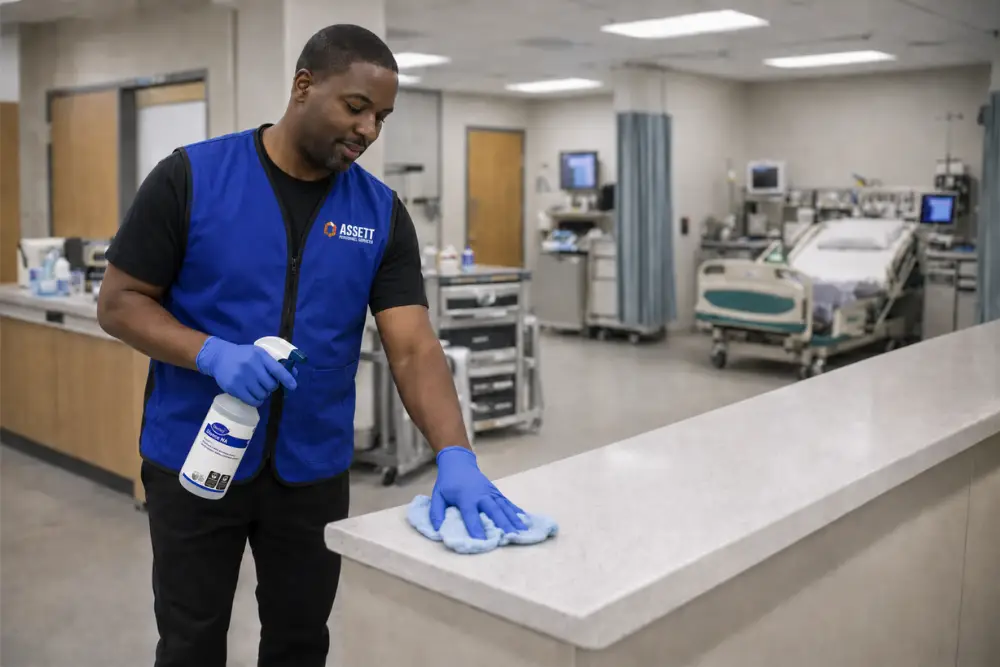 Medical Facility Cleaning by Assett Services